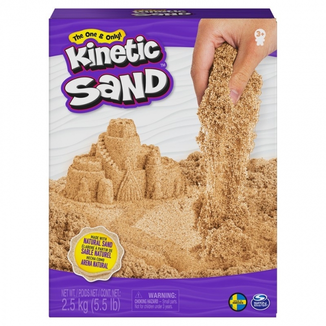 KINETIC SAND Taikahiekka 2,5 kg, ruskea