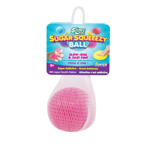 SLIMY Stressipallo Mini Sugar Squeeezy