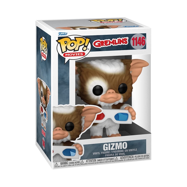 FUNKO POP! Vinyylihahmo: Gremlins - Gizmo w/3D Glasses