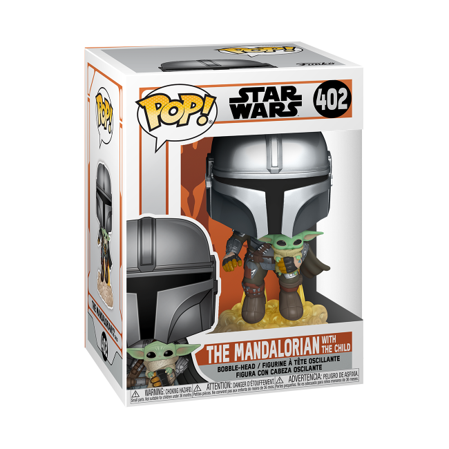 FUNKO POP! Vinyylihahmo Star Wars: The Mandalorian ja rakettireppu