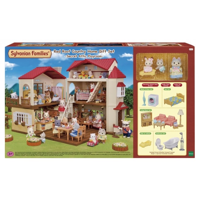 SYLVANIAN FAMILIES Nukketalo Punakattoinen maalaistalo