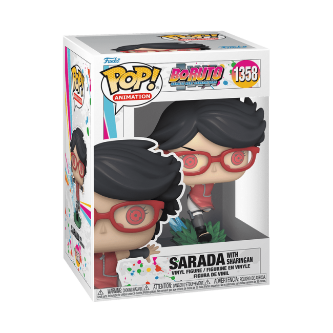 FUNKO POP! Vinyylihahmo: Boruto- Sarada w/Sharingan