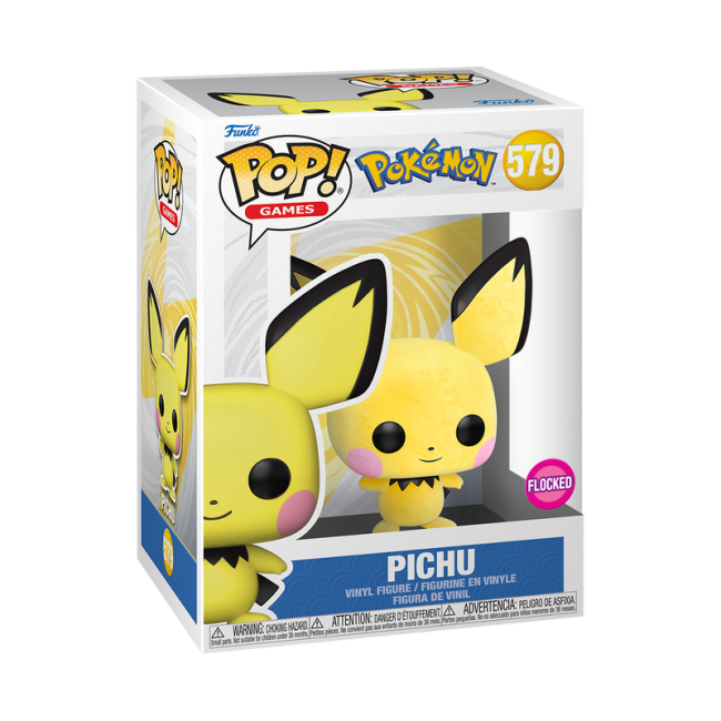 FUNKO POP! Vinyylihahmo: Pokemon - Pichu (Flocked)