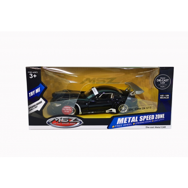 MSZ Metallinen pienoismalli BMW Z4 GT3, 1:24