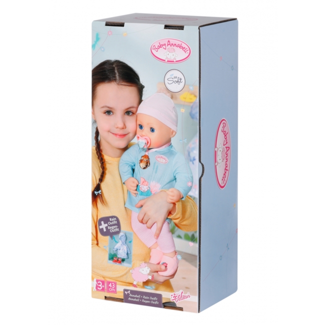 BABY ANNABELL Nukke sadeasussa, 43 cm