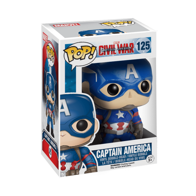 FUNKO POP! Vinyylihahmo: Marvel - Captain America