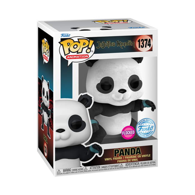 FUNKO POP! Vinyylihahmo: Jujutsu Kaisen - Panda (Flocked)