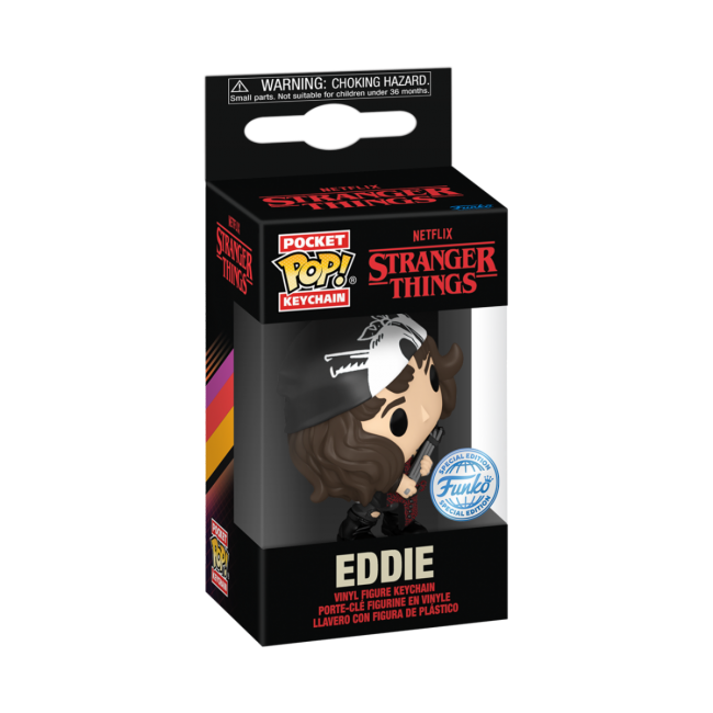 FUNKO POP! Avaimenperä: Stranger Things - Eddie