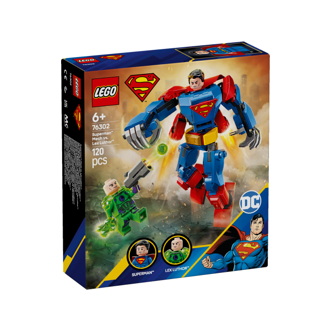 LEGO Super Heroes Superman™-robotti vastaan Lex Luthor™ 76302