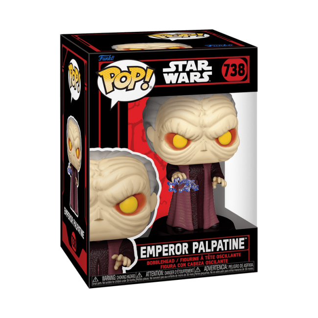 FUNKO POP! Vinyylihahmo: Star Wars - Emperor Palpatine