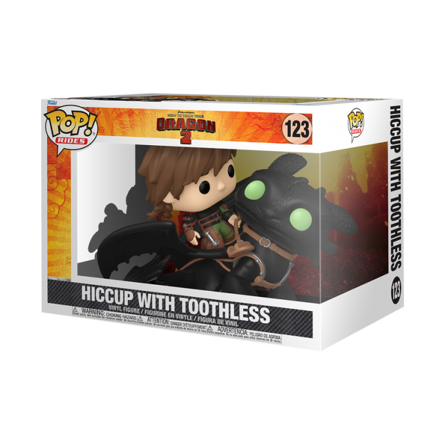 FUNKO Rides Deluxe: How to Train Your Dragon - Hiccup & Toothless