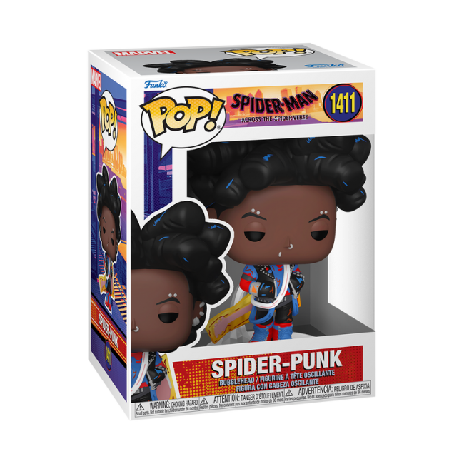 FUNKO POP! Vinyylihahmo: Spider-Man: Across the Spider-Verse - Spider-Punk