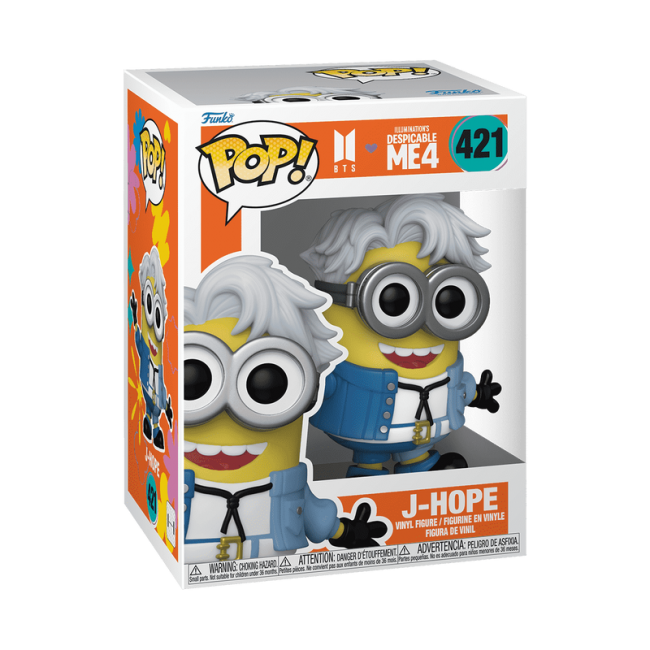 FUNKO POP! Vinyylihahmo: BTS x Despicable Me 4 - J-Hope