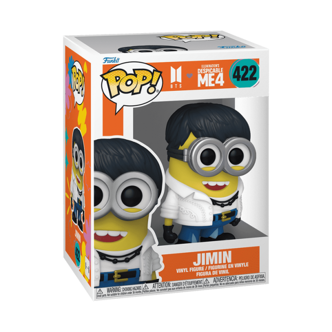 FUNKO POP! Vinyylihahmo: BTS x Despicable Me 4 - Jimin