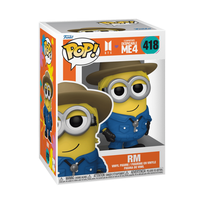 FUNKO POP! Vinyylihahmo: BTS x Despicable Me 4 - RM