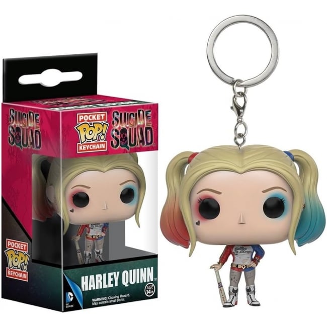 FUNKO POP! Avaimenperä: DC: Suicide Squad - Harley Quinn