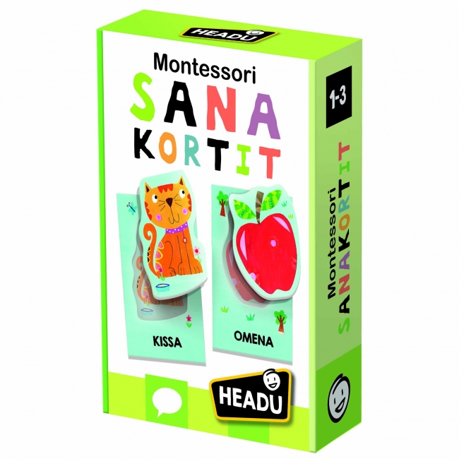 HEADU Montessori Sanakortit (suomenkielinen)