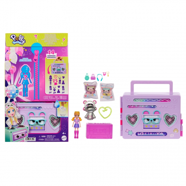 POLLY POCKET yllätyssetti, kouludisko