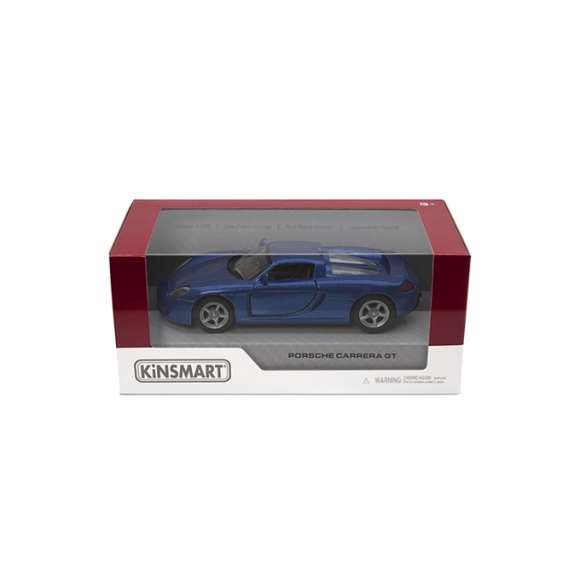 KINSMART Metallinen pienoismalli Porsche Carrera GT, 1:36