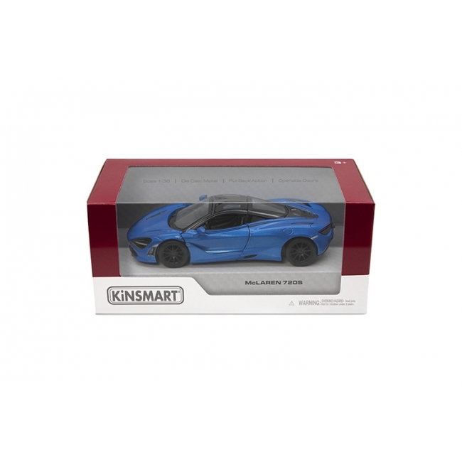 KINSMART Metallinen pienoismalli McLaren 720S, 1:36