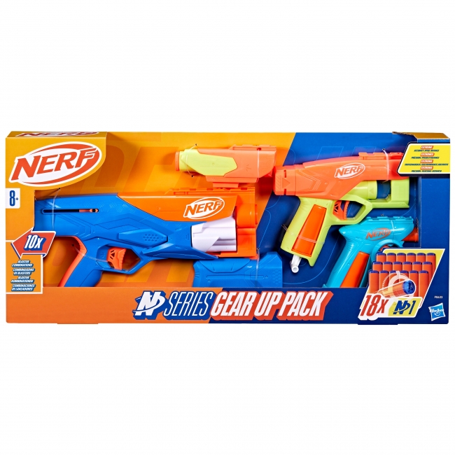 NERF N Series Leikkipyssysetti Gear up