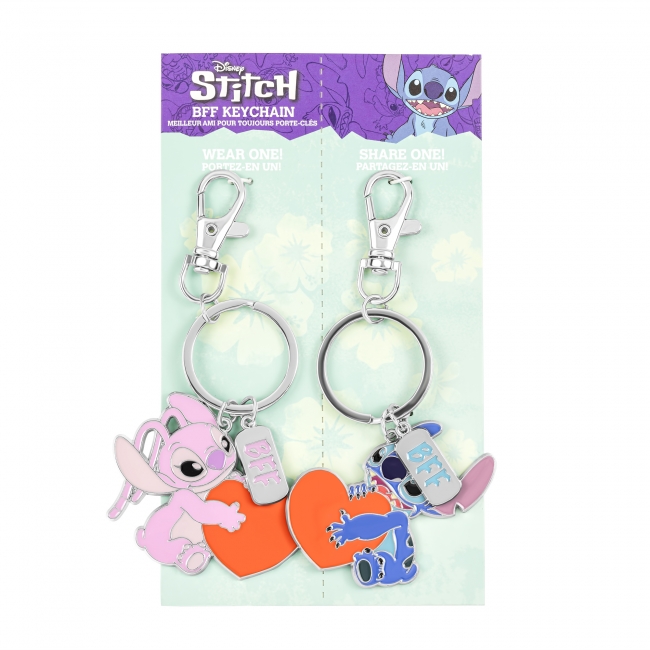 DISNEY STITCH Avaimenperäsetti Stitch & Angel