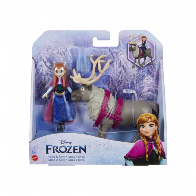 FROZEN Small Doll Anna & Sven