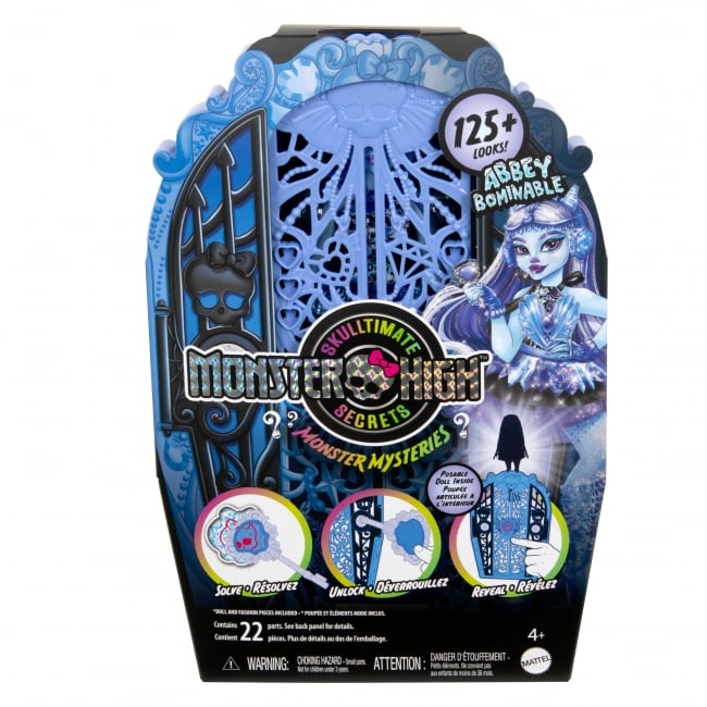 MONSTER HIGH yllätysnukke Abbey mystisten hirviöiden arkusta