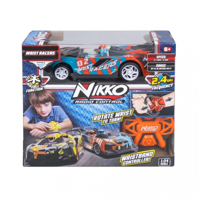 NIKKO Kauko-ohjattava Wrist Racers, 1:24 | XS Lelut | XS Lelut